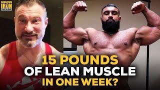 Can Tony Huge Really Build 15 Pounds Of Lean Muscle In One Week? | GI Exclusive Interview