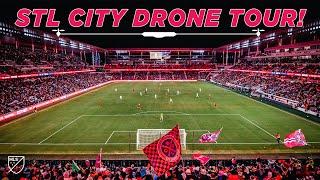 FPV Drone Tour of St. Louis' New Stadium! CITYPARK