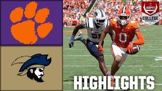 Clemson BOUNCES BACK  Clemson Tigers vs. Charleston Southern Buccaneers | Full Game Highlights