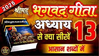 श्रीमद भगवद गीता अध्याय 13 की सीख | LIFE Changing Lesson of Bhagavad Gita Chapter 13 | Bhagwat Geeta