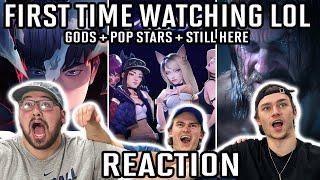 FIRST TIME REACTING TO LEAGUE CINEMATICS & MUSIC VIDEOS