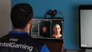 Intel CES 2022 Demo: 12th Gen Mobile Processors Help Creators