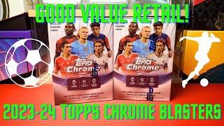 2023-24 Topps Chrome UEFA Club Competitions Blasters Review