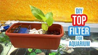 Transform Your Fish Tank: DIY Aquarium Top Filter that Thrives!