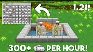 1.21+ the easy easiest iron farm in 2025 minecraft bedrock Edition xbox/pc/nintendo/PSP