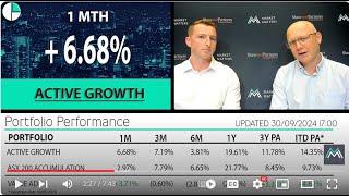 Market Matters Video Update - September Portfolio Performance and Positioning.