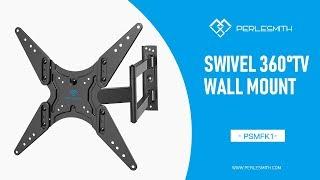 PSMFK1 Super Slim Full Motion TV Wall Mount for 23" – 60" TVs - PERLESMITH