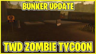 *BUNKER UPDATE* TWD ZOMBIE TYCOON ROBLOX