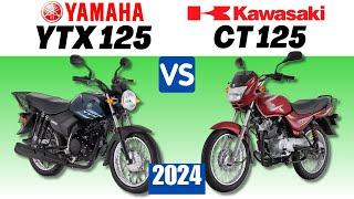 Yamaha YTX 125 vs Kawasaki CT 125 | Side by Side Comparison | Specs & Price | 2024 Philippines