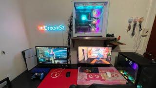 Small Content Creator Gaming Setup Tour