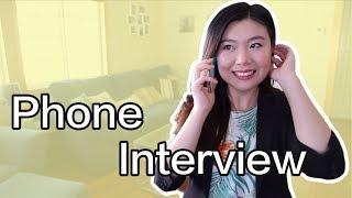 用流利的英语电话面试 | Phone Interview English