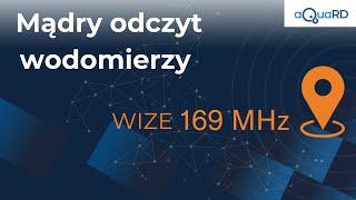 Mądry odczyt wodomierzy Wize 169MHz