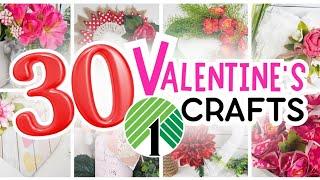 30 GORGEOUS  Dollar Tree DIY Crafts For Valentine's Day