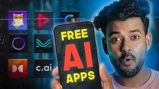 10 FREE AI Apps You MUST Try in 2024!  | Best AI Tools | Must Have Android Apps