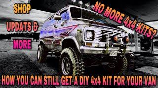 Shop Updates & DIY 4x4 Van Kit Info - The Swim Shop 4x4 Vans