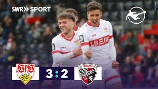 3. Liga: 4 Tore in Halbzeit eins - VfB II schlägt Ingolstadt |  SWR Sport