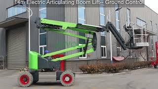 Jovoo 14m Electric Articulating Boom Lift for Sale