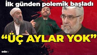 İlk günden polemik başladı… “Üç aylar yok”