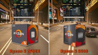 Ryzen 5 2600X vs Ryzen 5 5600 (RTX 2060)