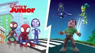 Heroes & Villains | Spidey and His Amazing Friends ️ | Disney Junior Arabia