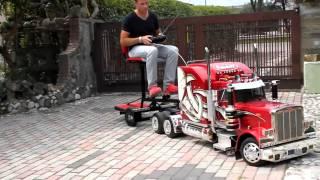 ModelTruck Peterbilt  359 RC con 'Biga' mp4