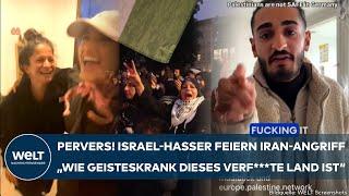 RAKETEN AUF ISRAEL: Ekelhaft! Jubel in Berlin! Juden-Hasser feiern perfiden Angriff aus dem Iran