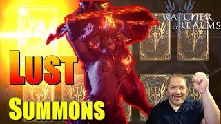 Summons on Guaranteed Lust Banner | Watcher of Realms