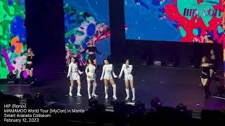 MAMAMOO - HIP (Remix) ~ MAMAMOO World Tour [MyCon] Manila