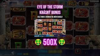 ️ EYE OF THE STORM 500X ️ #slotner #pragmaticplay #automaty #kasino #slot #cz #shorts