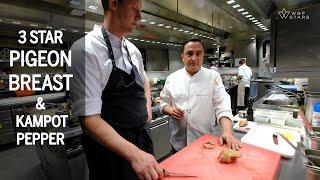 3 MICHELIN STAR PIGEON with Kampot Pepper by Chef Torsten Michel at SCHWARZWALDSTUBE (Germany)