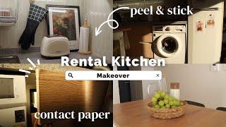 Rental Friendly Kitchen Makeover + DIY cabinets in my Small Apartment in Seoul, Korea