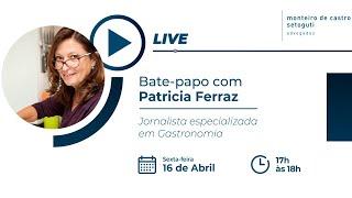 Live - Bate-papo com Patricia Ferraz