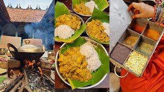 Massive cooking ‼️Chettinad Therakkal Recipe|Cooking in 150Year-old Traditional chettinad Mansion