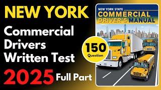 New York Commercial Drivers Written Practice Test | Full Part | CDL Written Practice Test