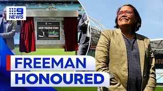 Cathy Freeman honoured with stand at Sydney’s Accor Stadium | 9 News Australia