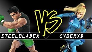 CyberXD (ZSS) vs. SteelbladeX (Little Mac) - Smash 4