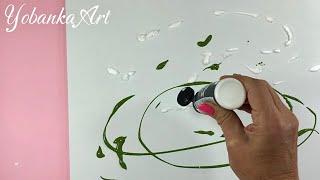 La Forma más Fácil de Pintar Flores con Pintura Acrílica