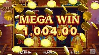 Booongo Slots Queen Of The Sun Megapari Promo Code FREESPIN