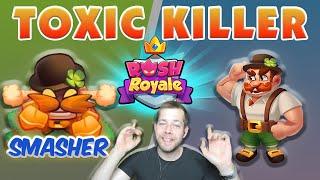 Best deck to counter toxic players | Bruiser vs Sea Dog | Rush Royale