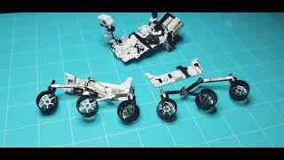 Mars Rover Perseverance &  Ingenuity Helicopter, in 3D Model.