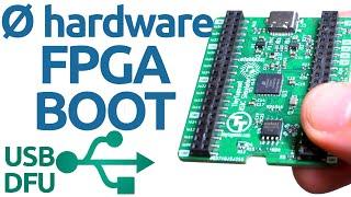 USB bootloader for custom FPGA: get DFU with no hardware required!