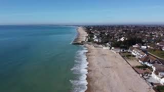 aldwick beach west sussex from above