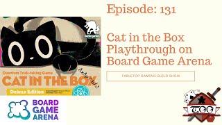 Cat in the Box Playthrough on Board Game Arena