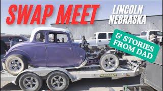 COME ALONG WITH US! as we walk the Lincoln Nebraska Swap Meet. Hot Rods Parts Stories Friends. 2025