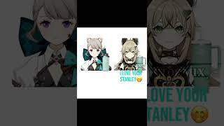 Kiraras Stanley #genshinimpact #hanabi #honkaistarrail #raidenshogun #kirara #lynette #yaemiko