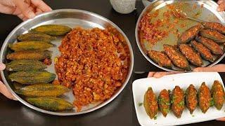 भरवा करेला |  Punjabi Bharwa Karela Recipe  |Karela Recipe | stuffed karela