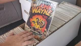 Vintage Golden Age Comic Book haul from Storage Locker Estate Buyout.