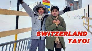 Two Pinoys first big day in Mount Tiltis Switzerland