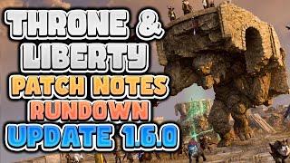 Tax Cart and Castle Siege Event Details! | Throne and Liberty Update 1.6.0 Patch Notes Rundown