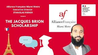 Apply to the Jacques Brion Scholarship now!